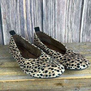 Born Leopard Print Ballet Flats- Size 8.5